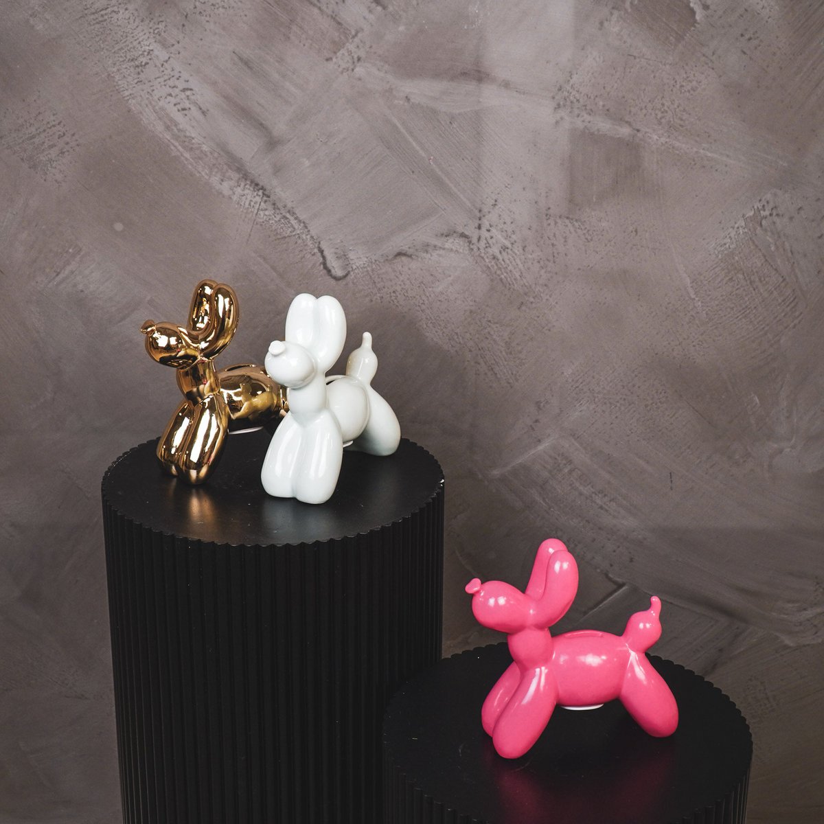 Ornament – Spardose Ballonhund – Mintgrün – 17 x 7 x 17 cm